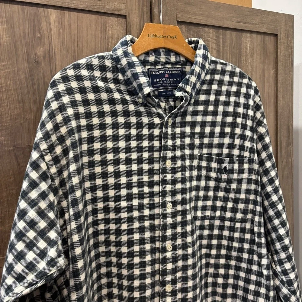 Ralph Lauren Sportsman Flannel Shirt Men's XL